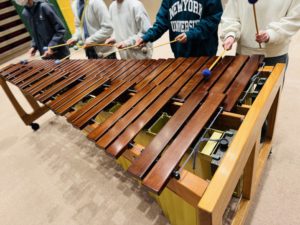 「マリンバってなあに？観て・聴いて・やってみよう！」報告