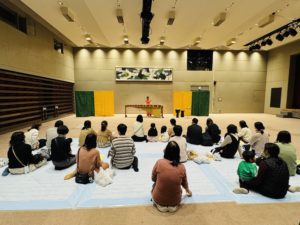 マリンバ・カンパニー　はじめての音楽会「はねる Babies マレット」（0～3歳児親子対象）報告